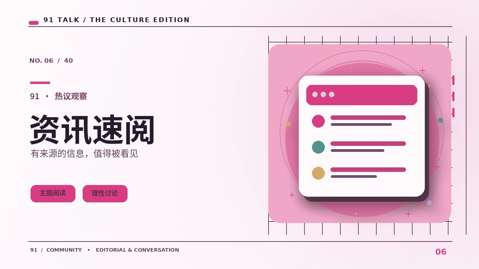 资讯速阅